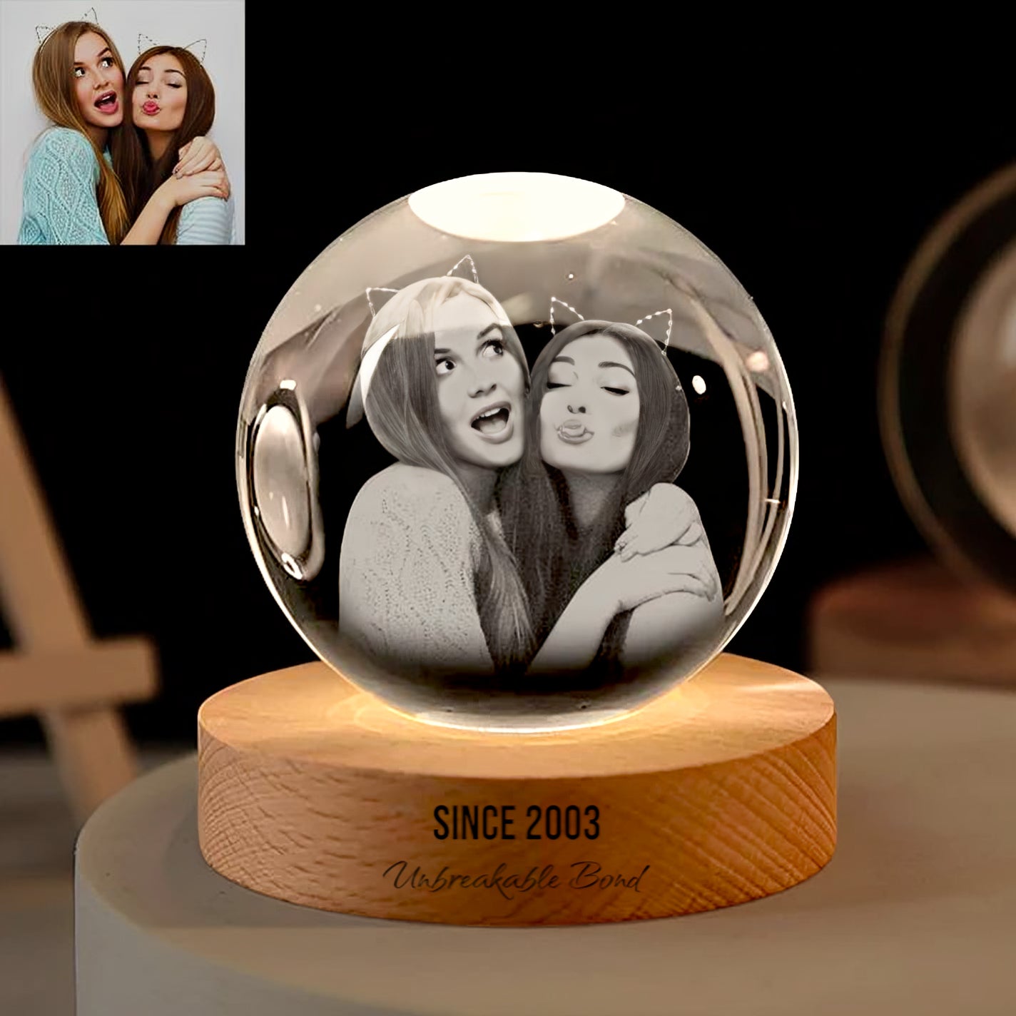 Crystavia™ Baby Ultrasound 3D Crystal Keepsake