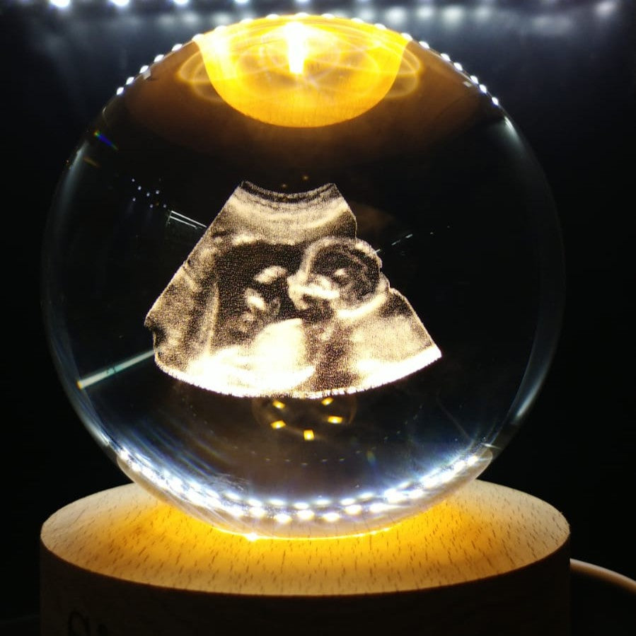 Crystavia™ Baby Ultrasound 3D Crystal Keepsake