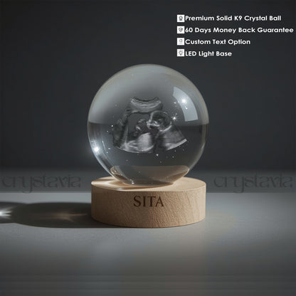 Crystavia™ Baby Ultrasound 3D Crystal Keepsake