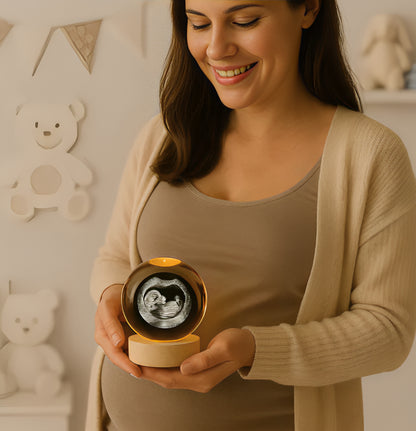 Crystavia™ Baby Ultrasound 3D Crystal Keepsake