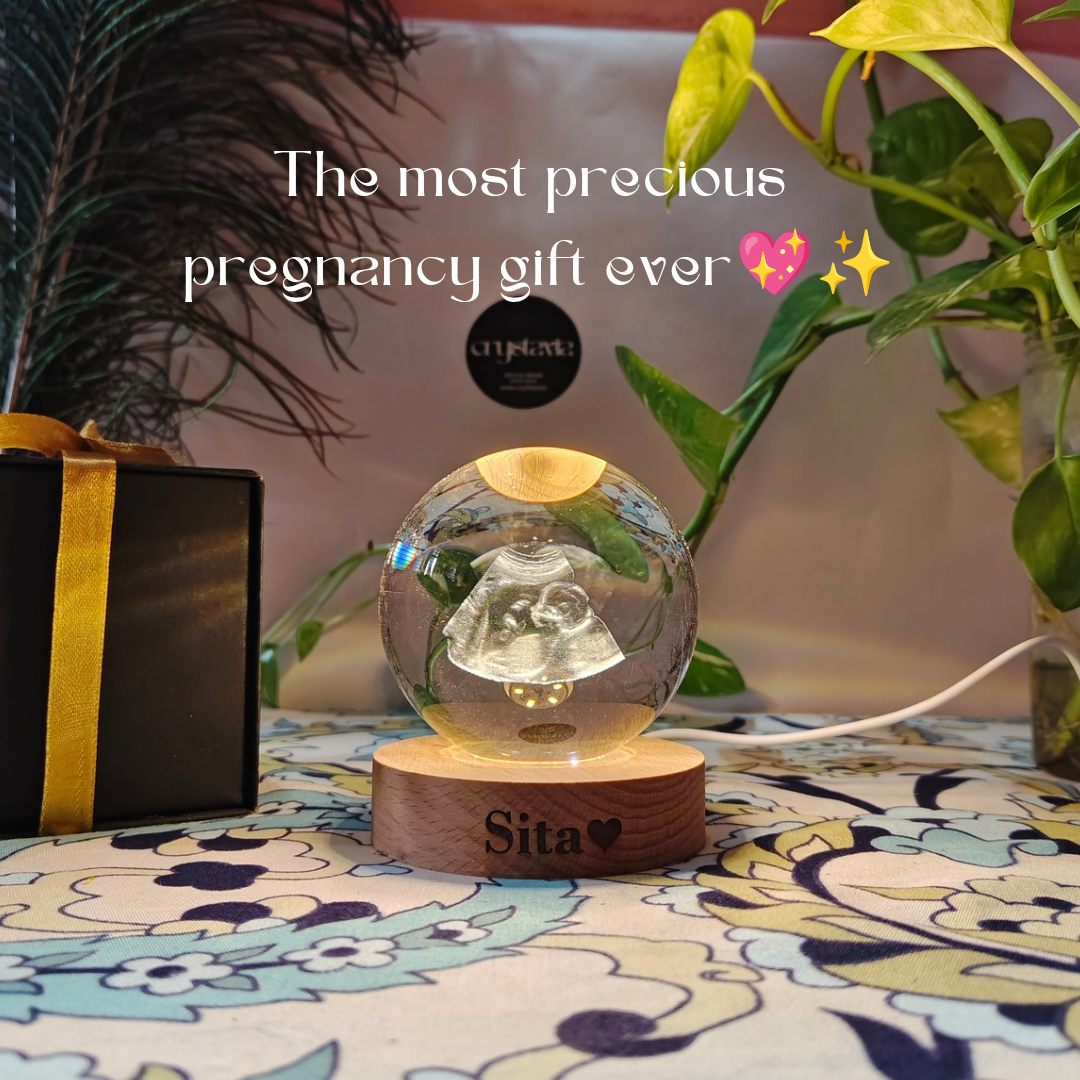 Personalised 3D Crystavia™ Eternal Memories Crystal Lamp